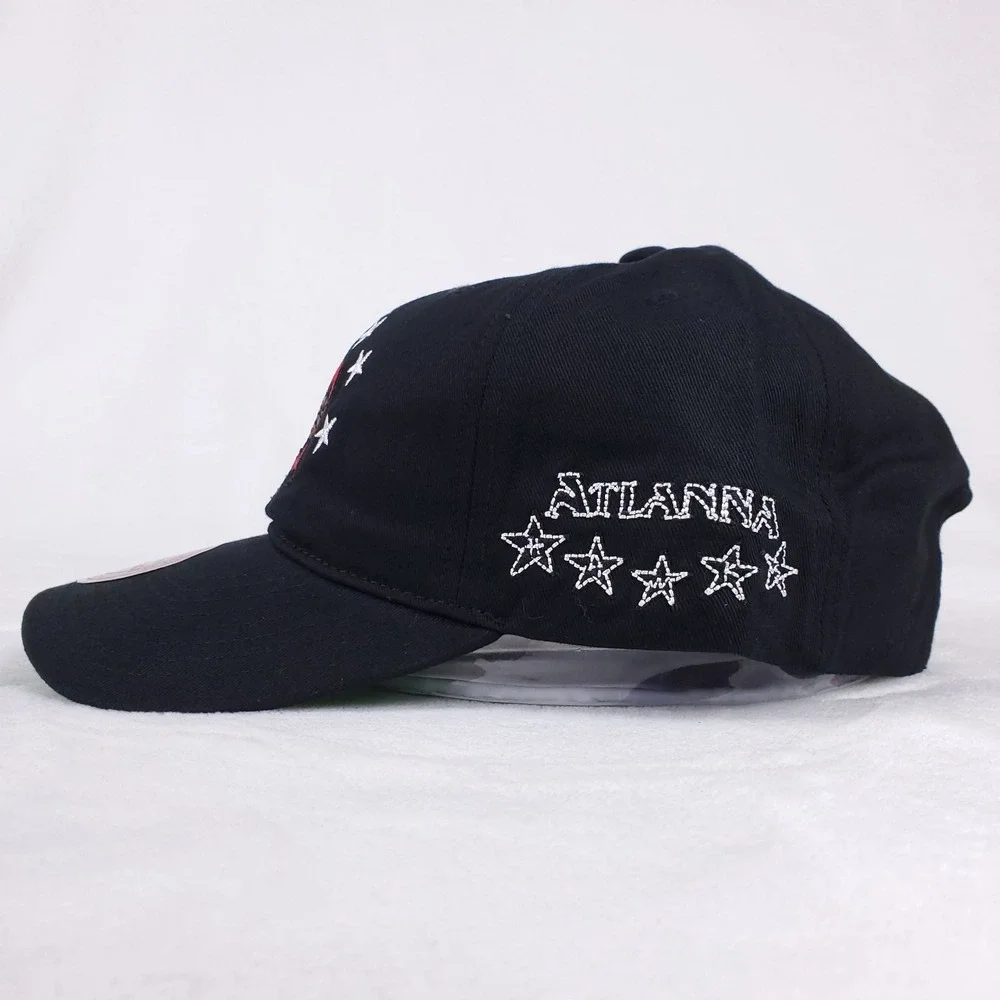 Future Atlanta Hawks‎ Mitchell & Ness NBA Dad Hat Cap BR Remix Black NWT